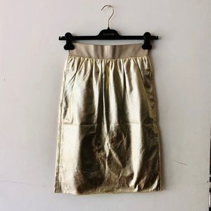 Dolce & Gabbana Faux Leather High waist skirts